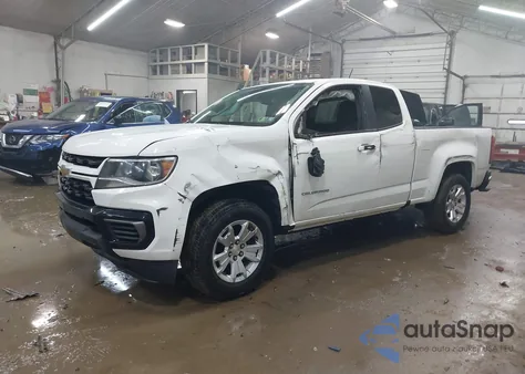 2022 Chevrolet Colorado 2Wd Long Box Lt from USA, damaged, VIN 1GCHSCEA4N1127982